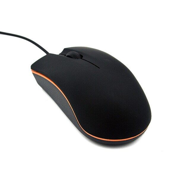 New Wired Mouse 1200DPI Non Slip Matte Texture