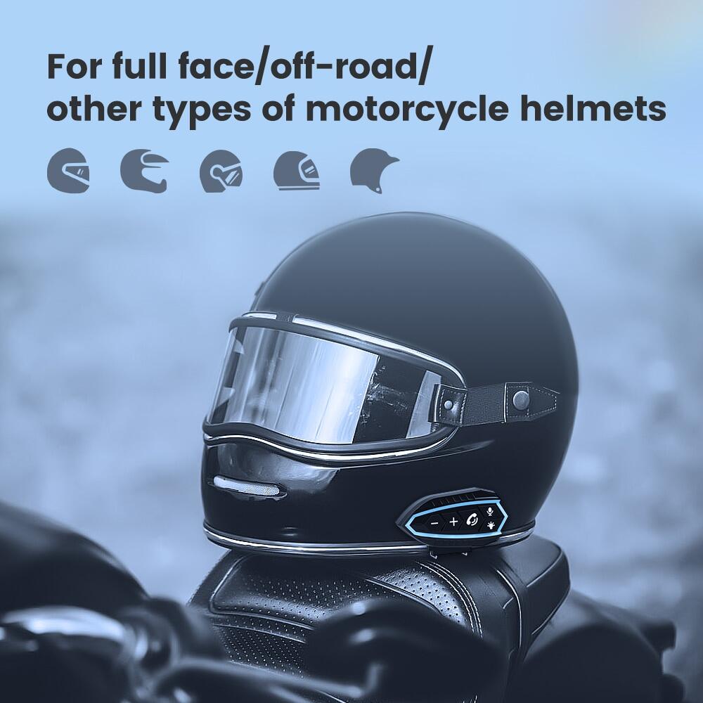 Motorcycle Helmet Bluetooth Hands-Free Headset